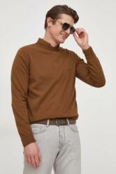 HUGO BOSS pulover de bumbac culoarea maro, light 50506023 PPYH-SWM00A_88X