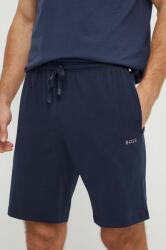 Boss pantaloni scurți de lounge culoarea bleumarin 50515367 PPYH-SZM00C_59X