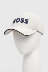 Boss Green șapcă culoarea negru, cu imprimeu 50496291 9BYX-CAM021_08X