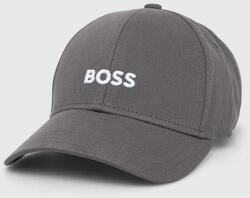 Boss șapcă de baseball din bumbac culoarea negru, cu imprimeu 50495121 9BYX-CAM01S_90X