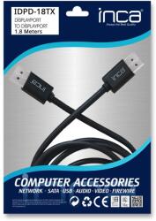cian technology IDPD-18TX Inca DisplayPort 1.2 - HDMI 2.0 Kábel 2m - Fekete (IDPD-18TX) (IDPD-18TX)