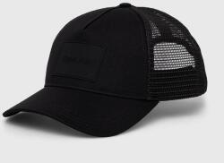 Calvin Klein șapcă culoarea negru, cu imprimeu K50K511287 PPYH-CAM01M_99X