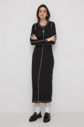 Tommy Hilfiger rochie culoarea negru, maxi, drept WW0WW40615 PPYH-SUD006_99X