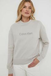Calvin Klein bluză femei, culoarea gri, cu imprimeu K20K206757 PPYH-BLD025_09X