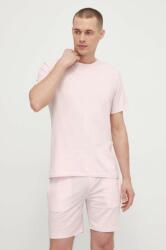 Ralph Lauren tricou lounge culoarea roz, uni 714931651 PPYH-TSM0JI_30X