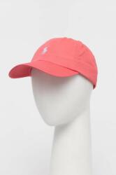 Ralph Lauren șapcă de baseball din bumbac culoarea roz, cu imprimeu 710667709 PPYX-CAM020_30J
