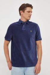 Ralph Lauren tricou bărbați, culoarea bleumarin, melanj 710909633 PPYH-POM00J_59X