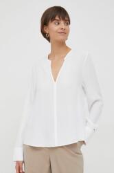Tommy Hilfiger bluză femei, culoarea alb, uni WW0WW40529 PPYH-BDD001_00X