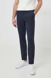 HUGO BOSS pantaloni bărbați, culoarea bleumarin, drept 50507573 PPYH-SPM00Z_59X