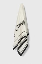 Calvin Klein eșarfă de mătase cu model K60K611459 PPYH-SAD00S_MLC