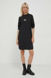 Calvin Klein rochie culoarea negru, mini, evazați J20J222520 PPYH-SUD08E_99X