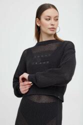 Tommy Hilfiger pulover de bumbac culoarea negru DW0DW17755 PPYH-SWD0MD_99X
