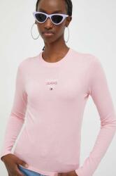 Tommy Hilfiger longsleeve femei, culoarea roz DW0DW17358 PPYH-BUD01M_30X