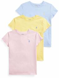 Ralph Lauren tricou de bumbac pentru copii 3-pack PPYH-TSG07P_MLC