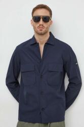 Calvin Klein cămașă bărbați, culoarea bleumarin, regular K10K109920 9BYX-KDM011_59A