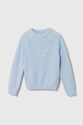 GUESS pulover de bumbac pentru copii light PPYH-SWB01G_55X