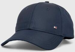 Tommy Hilfiger șapcă culoarea bleumarin, uni AM0AM12254 PPYH-CAM012_59X