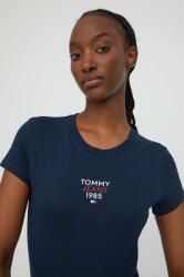 Tommy Jeans tricou femei, culoarea bleumarin DW0DW17357 PPYH-TSD043_59X