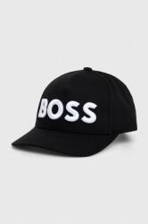 Boss șapcă culoarea negru, cu imprimeu 50502178 PPYH-CAM009_99X