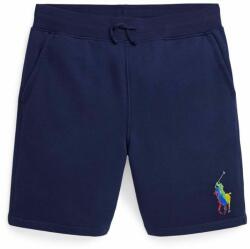 Ralph Lauren pantaloni scurti copii culoarea albastru marin PPYH-SZB002_59X