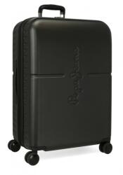 Joumma Bags - ABS utazótáska PEPE JEANS HIGHLIGHT Negro, 70x48x28cm, 79L, 7689221 (közepes méretű)