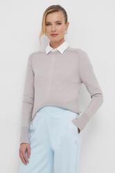 Calvin Klein pulover de lână femei, culoarea violet, light K20K206792 PPYH-SWD022_04X