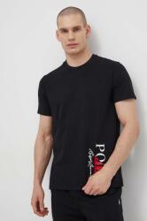 Ralph Lauren tricou bărbați, culoarea negru, cu imprimeu 714932511 PPYH-TSM0JJ_99X