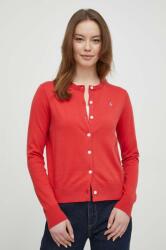 Ralph Lauren cardigan femei, culoarea rosu, light PPYX-SWD05R_33X