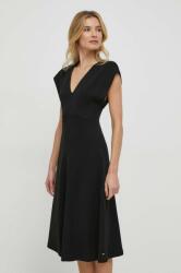 Tommy Hilfiger rochie culoarea negru, mini, evazați WW0WW40731 PPYH-SUD00B_99X