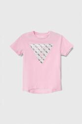 GUESS tricou copii culoarea roz PPYH-TSG00R_03X