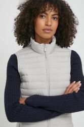 Calvin Klein vestă de puf femei, culoarea gri, de tranziție K20K206325 PPYH-KUD025_09X