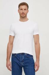 Calvin Klein tricou bărbați, culoarea alb, uni K10K112724 PPYH-TSM04J_00X