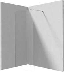 Deante Prizma perete cabină de duș walk-in 90 cm crom luciu/sticla transparentă KTJ_039P