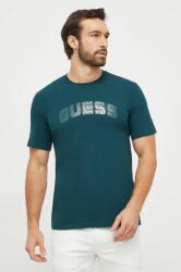Boss Green tricou bărbați, culoarea verde, cu imprimeu 50506373 PPYH-TSM00U_77X