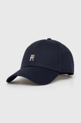 Tommy Hilfiger șapcă de baseball din bumbac culoarea bleumarin, uni AW0AW15772 PPYH-CAD00B_59X