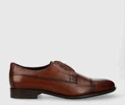 Boss pantofi de piele Colby barbati, culoarea maro, 50511896 PPYH-OBM05D_98X
