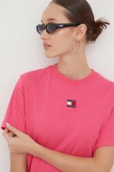 Tommy Jeans tricou femei, culoarea roz DW0DW17391 PPYH-TSD03C_42X