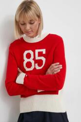 Tommy Hilfiger pulover din amestec de lână femei, culoarea roșu, light WW0WW40718 PPYH-SWD00C_33X