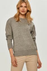 Ralph Lauren bluză femei, culoarea gri, material uni 211794000000 PPY8-BLD088_90X