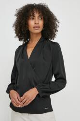Calvin Klein bluză femei, culoarea negru, uni K20K206889 PPYH-BDD01H_99X