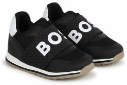 Boss sneakers pentru copii culoarea negru PPYH-OBB00F_99X