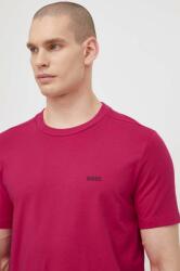 Boss Green tricou bărbați, culoarea roz, cu imprimeu 50506373 PPYH-TSM00U_30X