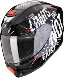 Scorpion EXO-JNR AIR BOUM gyerek bukósisak fekete-fehér kiárusítás