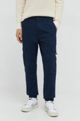 Tommy Hilfiger pantaloni bărbați, culoarea bleumarin DM0DM18342 PPYH-SPM01U_59X
