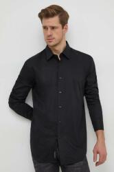 HUGO BOSS cămașă din bumbac bărbați, culoarea negru, cu guler clasic, regular 50473310 PPYX-KDM0LI_99X