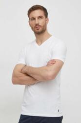Ralph Lauren tricou din bumbac 3-pack bărbați, culoarea alb, melanj 714936903 PPYH-TSM0JK_00X