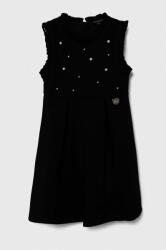 Guess rochie fete culoarea negru, midi, evazati PPYH-SUG01U_99X