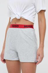 Hugo pantaloni scurți de pijama femei, culoarea gri 50490600 PPYH-SZD002_90X