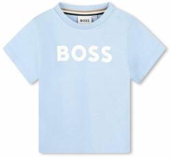HUGO BOSS tricou din bumbac pentru bebelusi cu imprimeu PPYH-TSB026_05X