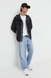 Tommy Jeans geacă bărbați, culoarea negru, de tranziție DM0DM17983 PPYH-KUM01O_99X